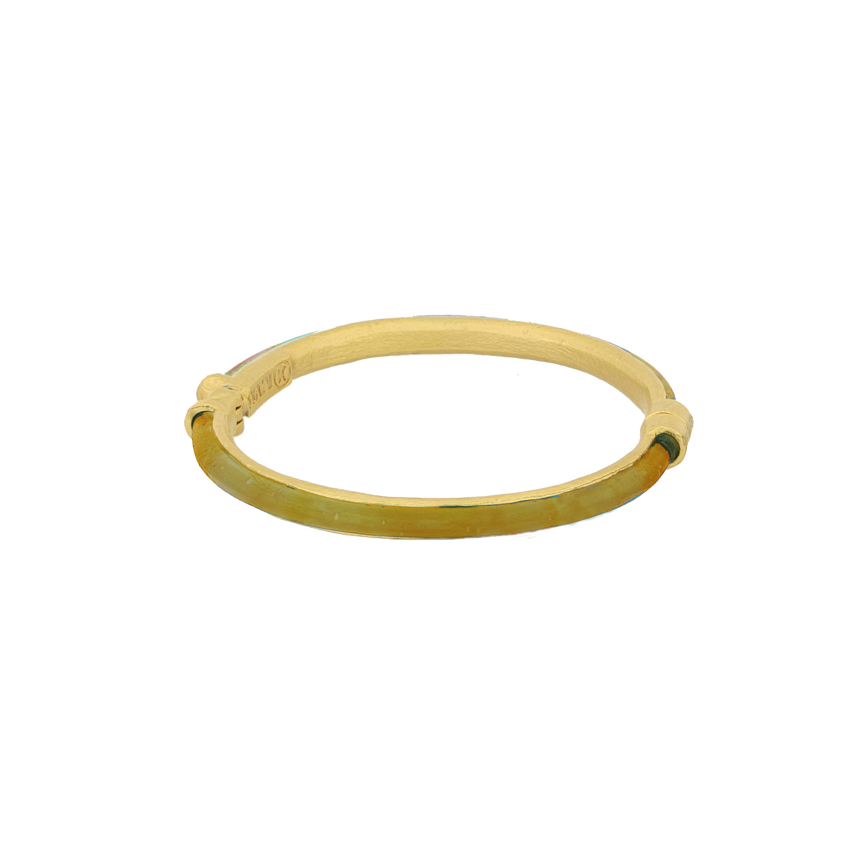 Bubble Magnetic Bangle - Amber