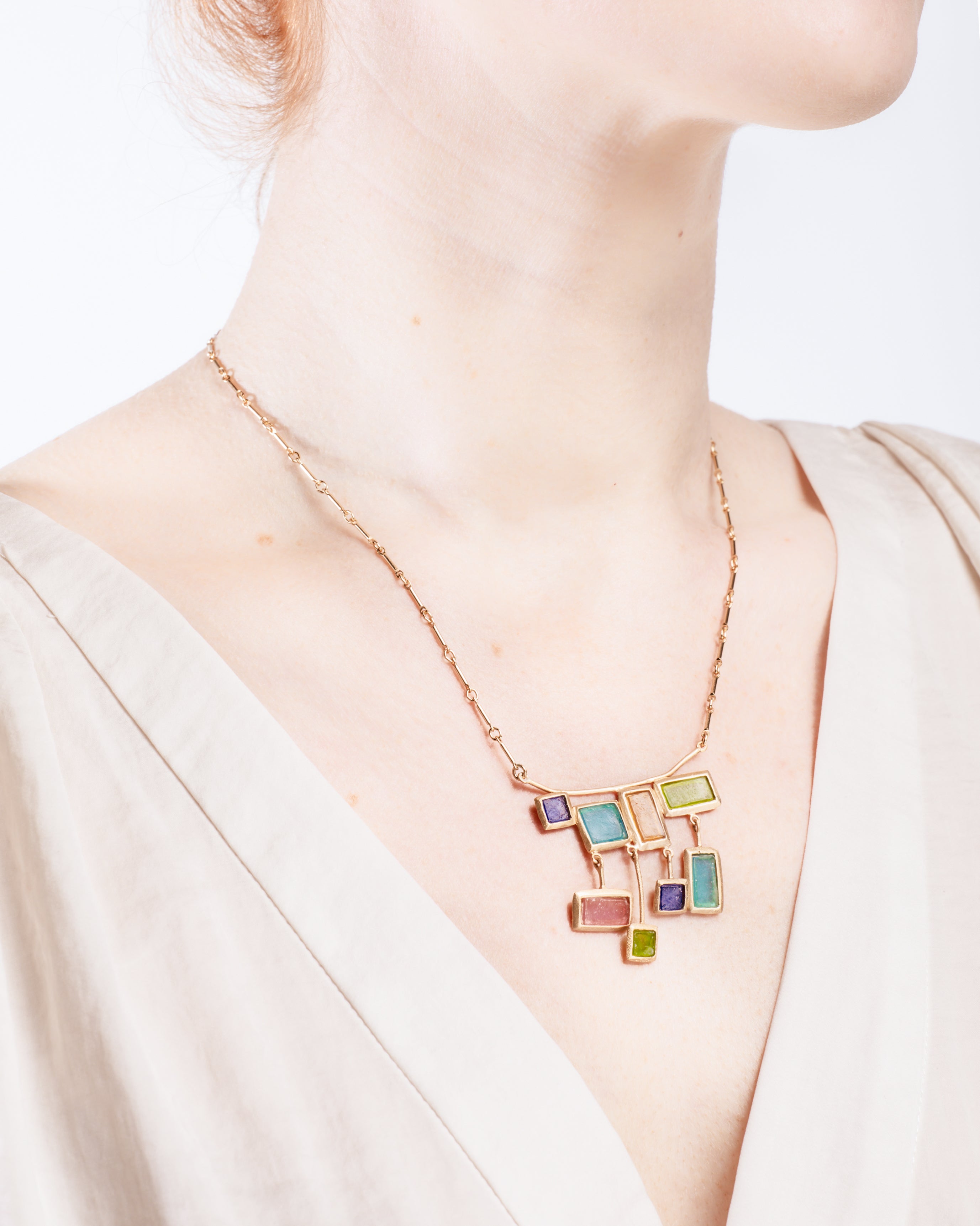 Mosaic Bar Pendant