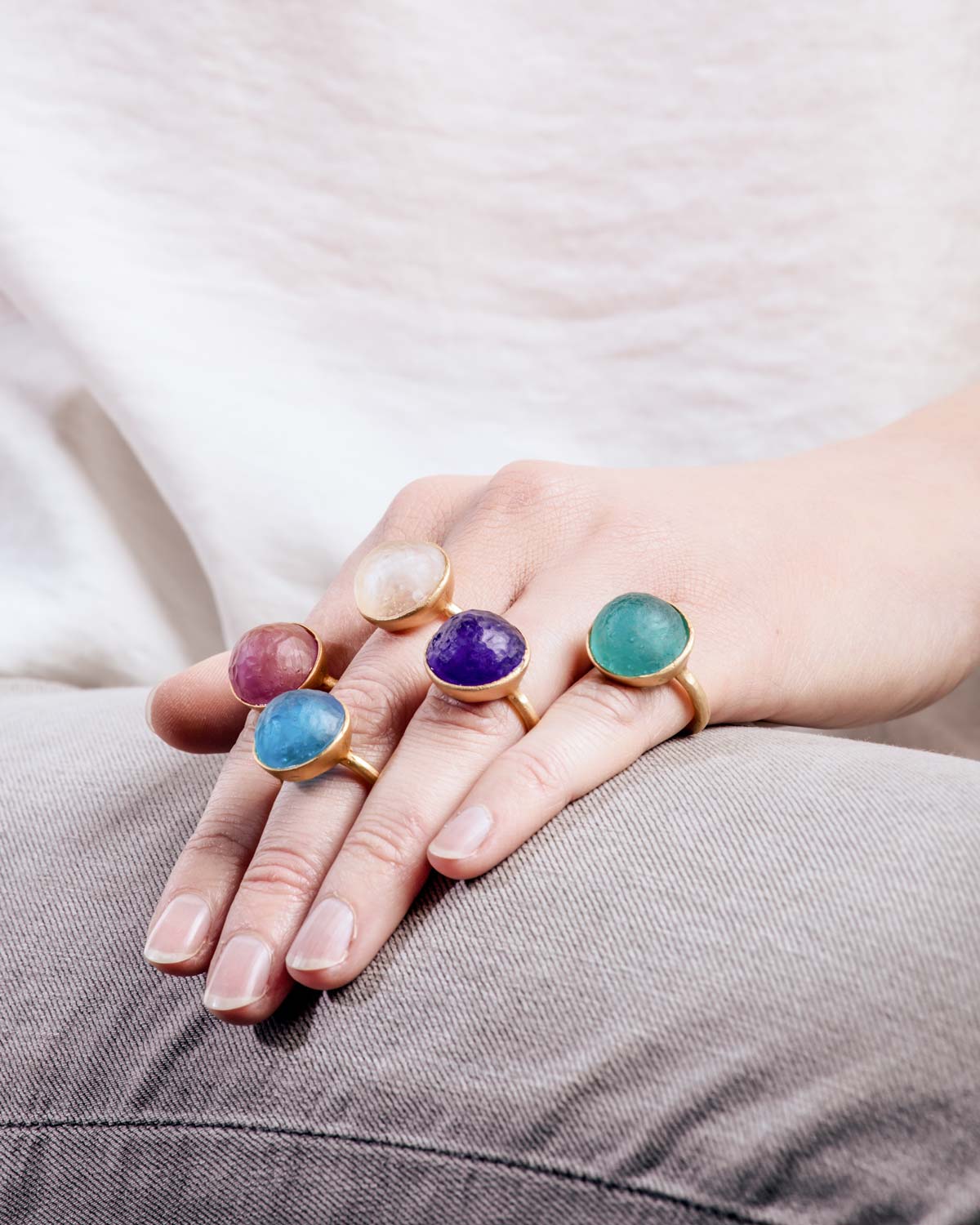 Bubble Ring - Dark Purple