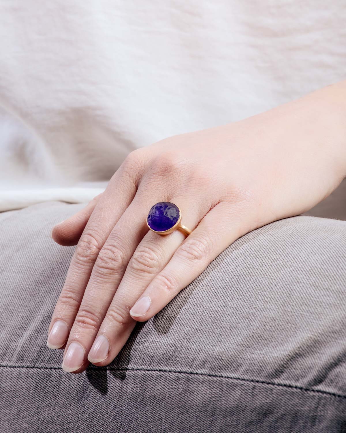Bubble Ring - Colbalt