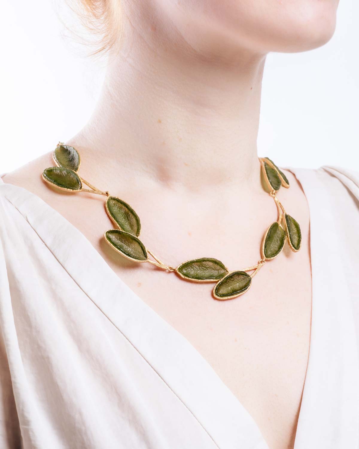 Sage 16" Adj Statement Necklace - Teal