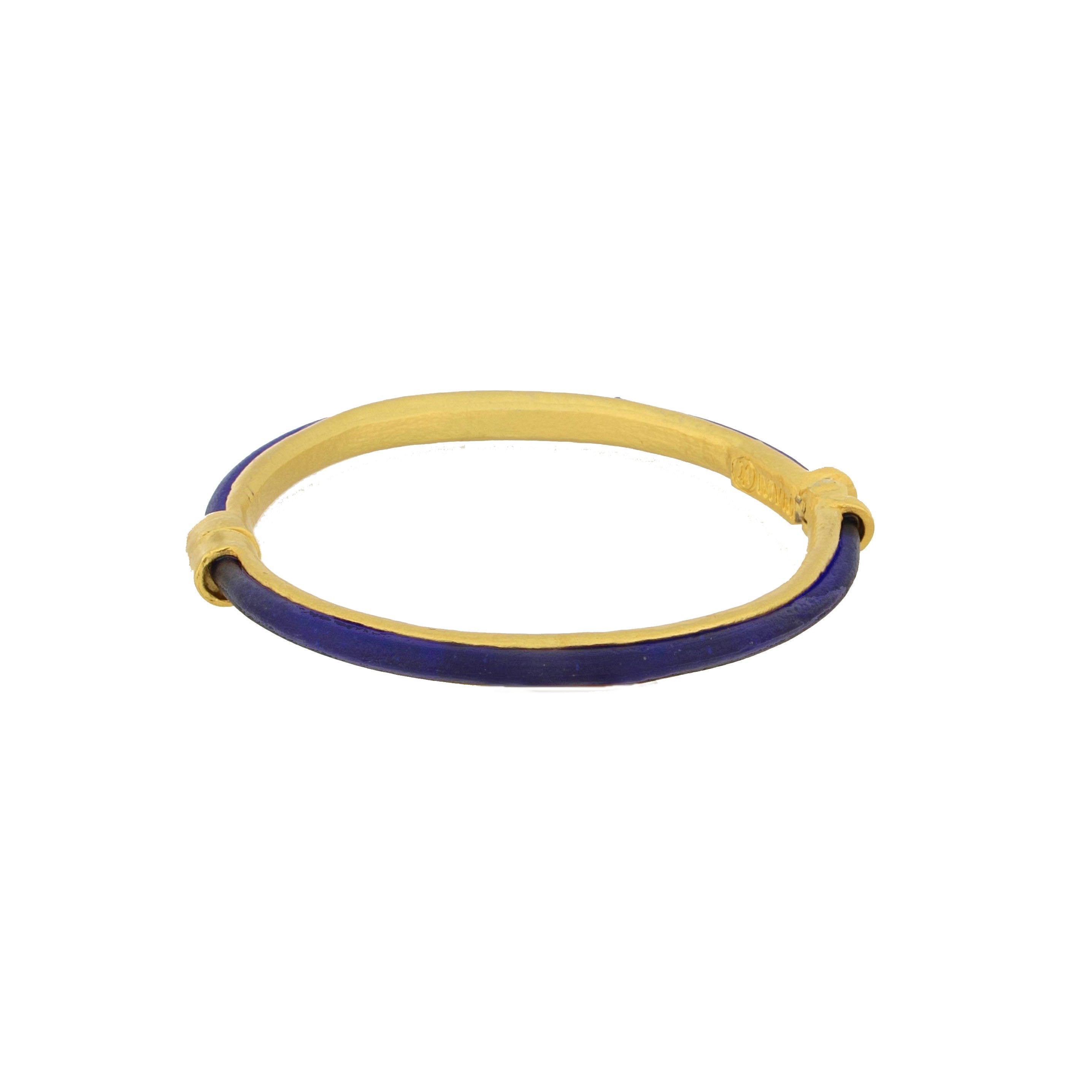 Bubble Magnetic Bangle - Cobalt