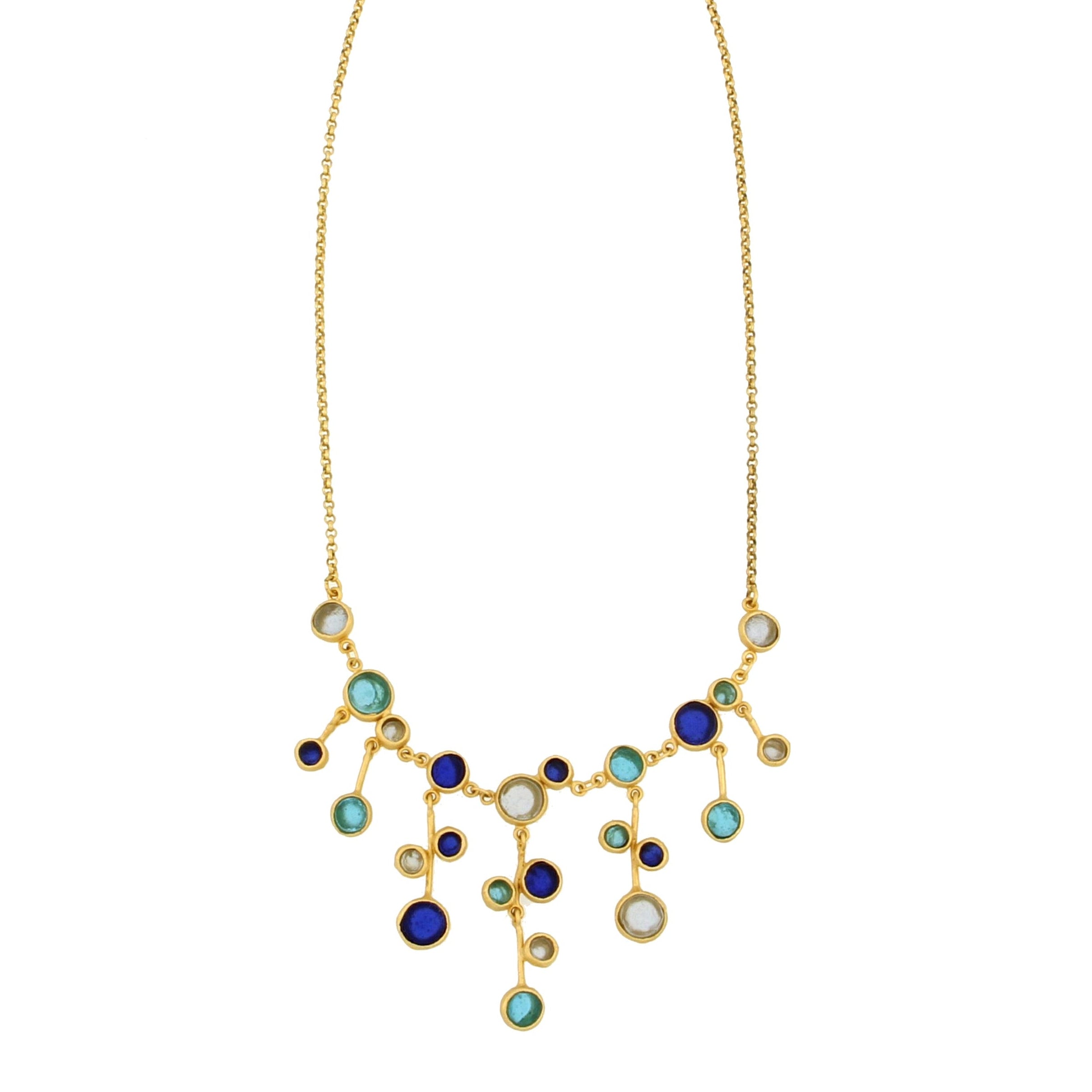 Raindrop Statement Necklace